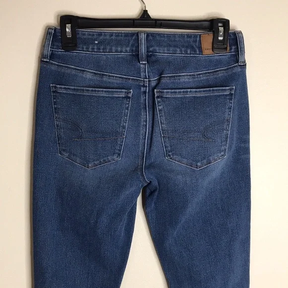 American‎ eagle distressed the dream jeans size 4 regular - Picture 9 of 12